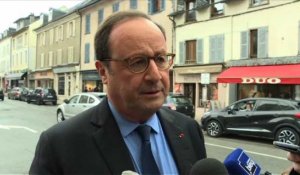 Les frappes en Syrie "justifiées" selon Hollande