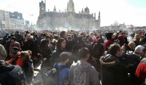 Au Canada, la fête du cannabis avant la légalisation