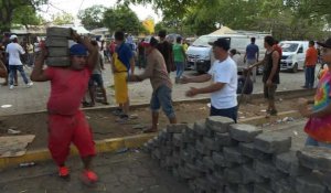 Des magasins pillés dans la capitale du Nicaragua