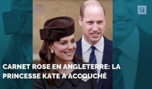 La princesse Kate Middleton a accouché d'un garçon