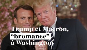 Trump et Macron : "bromance" à Washington