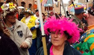 Le carnaval de Dunkerque  à Binche 28 avril 2018