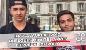 Baccalauréat 2017: Quelques minutes APRÈS l'épreuve de philo