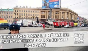 Explosion dans le métro de Saint-Pétersbourg: Ce que l'on sait
