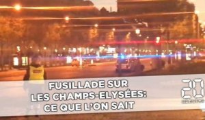 Fusillade sur les Champs-Élysées: Ce que l'on sait