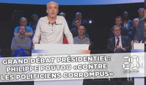 Grand débat présidentiel: Philippe Poutou «contre les politiciens corrompus»