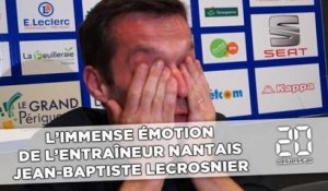 Hermine: L'immense émotion de l'entraîneur nantais Jean-Baptiste Lecrosnier