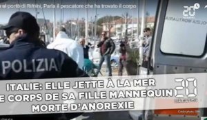 Italie: Elle jette à la mer le corps de sa fille mannequin, morte d'anorexie