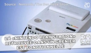 La «Nintendo Play Station» retrouvée dans un grenier  est totalement fonctionnelle