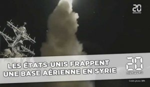Les États-Unis frappent  une base aérienne en Syrie