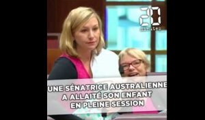 Une sénatrice australienne allaite son enfant en pleine  session