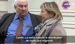 Calais: La maire interdit la distribution de repas aux migrants