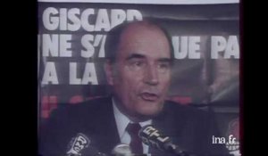 Déclaration François Mitterrand