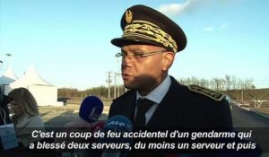 Hollande/Tir accidentel: «leur vie n'est pas en danger» (préfet)