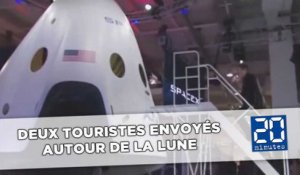 Space X: Deux touristes envoyés autour de la lune fin 2018