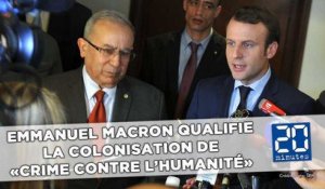 Algérie: Macron qualifie la colonisation de «crime contre l'humanité»