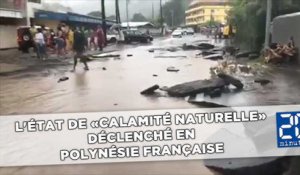 L'état de «calamité naturelle» déclenché en Polynésie française