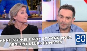 «C à vous»: Anne-Sophie Lapix et Yann Moix règlent leurs comptes