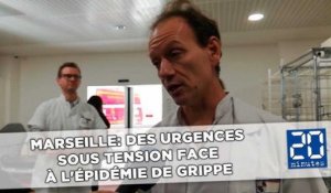 Marseille: Des urgences sous tension face à l'épidémie de grippe