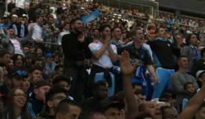 Foot/Europa League: les supporters de l'OM au Vélodrome