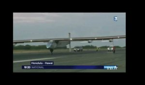 [Hawaï : arrivée de Solar Impulse II]
