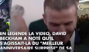 VIDEO. David Beckham ému par la surprise de son fils aîné pour son anniversaire