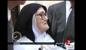 Décès de soeur Lucie, dernier témoin de l'apparition de la Vierge de Fatima