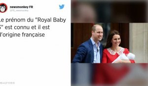 Le prince William et son épouse Kate ont prénommé leur 3e enfant Louis Arthur Charles.