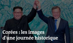 Rencontre entre les deux Corées : les images d'une journée historique