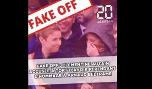 Fake off: Clémentine Autain accusée à tort d'avoir ri pendant l'hommage à Arnaud Beltrame