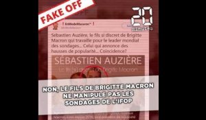 Fake off: Non, le fils de Brigitte Macron ne manipule pas les sondages de l'Ifop