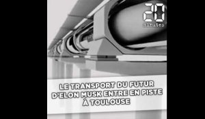Le transport du futur d'Elon Musk entre en piste à Toulouse