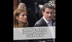 Manuel Valls et la musicienne Anne Gravoin se séparent