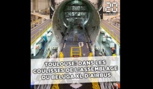 Toulouse: Dans les coulisses de l'assemblage du Beluga XL d'Airbus