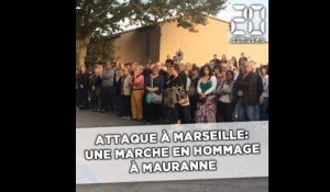 Attentat à Marseille: Une marche en hommage à Mauranne