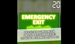 De l'État d'urgence à la loi antiterroriste: Ce qui va changer (ou pas)