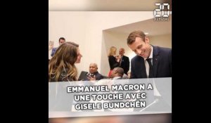 Emmanuel Macron a une touche avec Gisele Bündchen