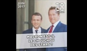 Emmanuel Macron est-il le chouchou des stars ?