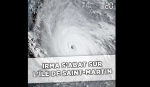 L'ouragan Irma s'abat sur l'île de Saint-Martin