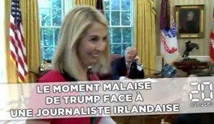 Le moment malaise de Trump face à une journaliste irlandaise