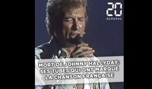 Mort de Johnny: Ses tubes qui ont marqué la chanson française