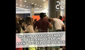 Nice: Un passager d'Easyjet, qui portait un bébé, frappé par un employé de l'aéroport