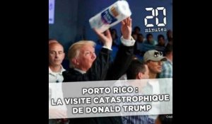 Porto Rico: Entre lancer d'essuie-tout et déclaration hasardeuse, la visite catastrophe de Trump