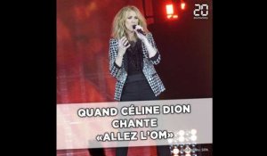 Quand Céline Dion chante «Allez l'OM» au Vélodrome