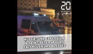Russie: Plusieurs blessés dans une explosion à Saint-Pétersbourg