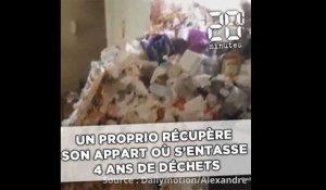 Un proprio récupère son «appartement de l'horreur» où s'entassent 4 ans de déchets