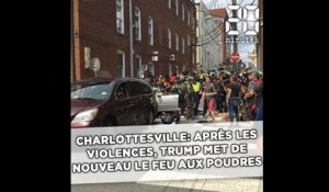 Violences à Charlottesville: Trump met de nouveau le feu aux poudres