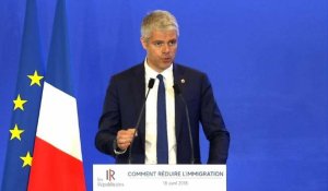 Wauquiez veut "réduire l'immigration" et demande un référendum