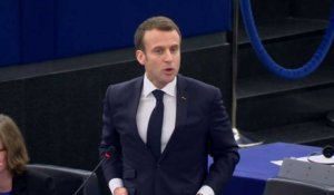 Emmanuel Macron : son envolée lyrique sur l'intervention en Syrie (vidéo)
