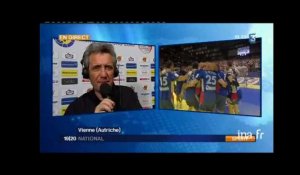 Plateau extérieur : Claude Onesta, victoire de la France à l'Euro de handball à Vienne